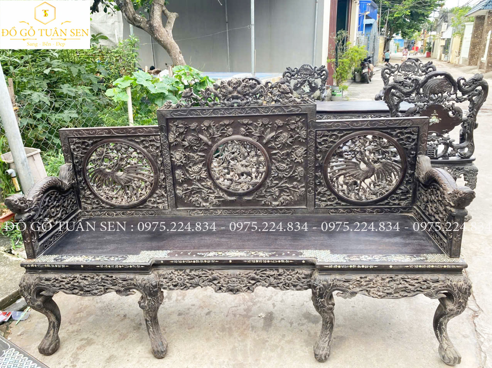 Đồ gỗ Tuân Sen nơi chế tác bàn ghế trường kỷ gỗ đẹp